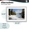 Stupell Industries Way Up North Landscape Framed Print Under Glass, design by Petal Prints Design